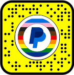 Snapchat AR Lens Filter Effekt PayPal